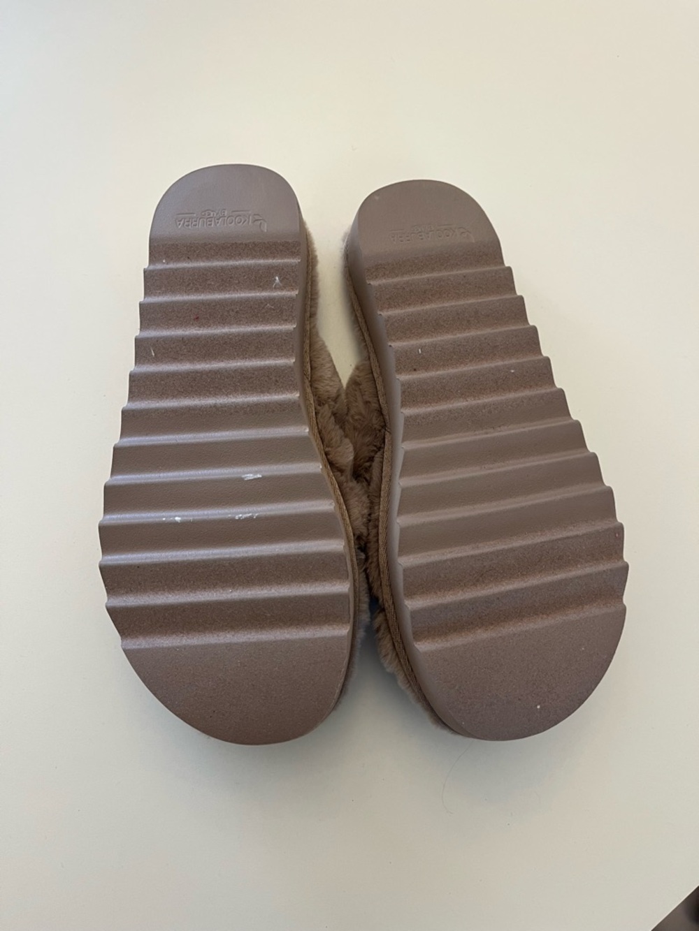 Koolaburra by Ugg Faux Fur Slide Slippers - Taupe - Picture 3 of 3